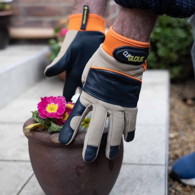 ClipGlove Leather Palm Male Gloves