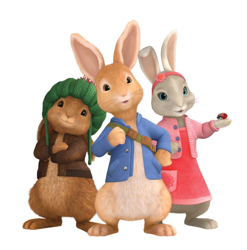 peter rabbit and friends figures