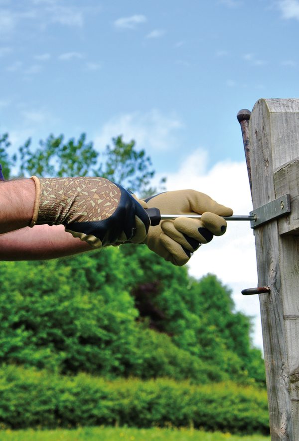 Recycled gardening gloves