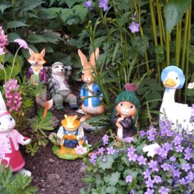 peter rabbit garden ornaments