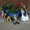 Peter Rabbit garden ornaments