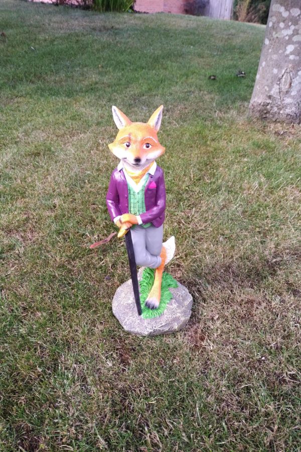 Mr Tod garden ornament