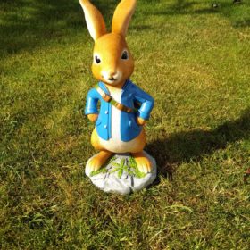 Peter Rabbit garden ornament