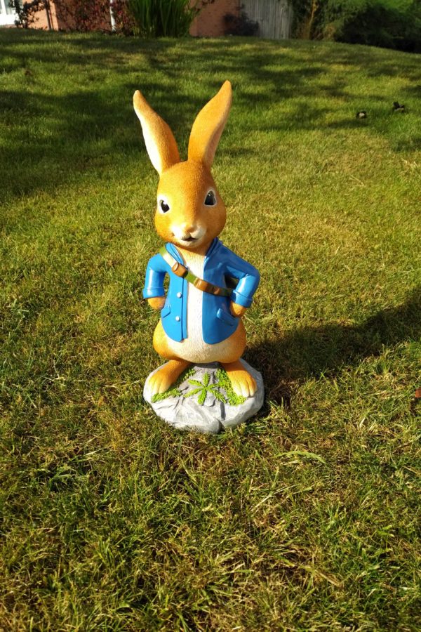 Peter Rabbit garden ornament
