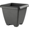 Recycled quadro pot urban grey