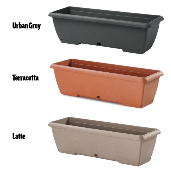 Recycled trough with saucerr