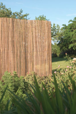 Split Bamboo Screen