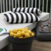 Contemporary Round Pot Urban Grey