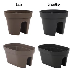 Contemporary Rail Pots