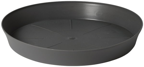 Contemporary Round Saucer Urban Grey