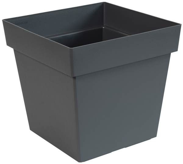 Contemporary Square Pot Urban Grey