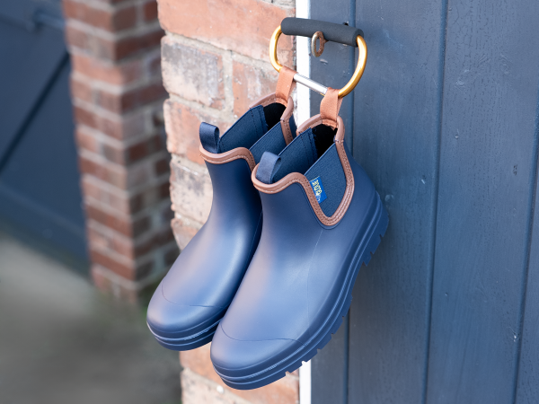 ClipGlove Ankle Boots Navy