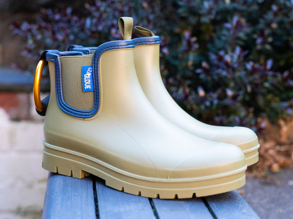 ClipGlove Ankle Boots Khaki