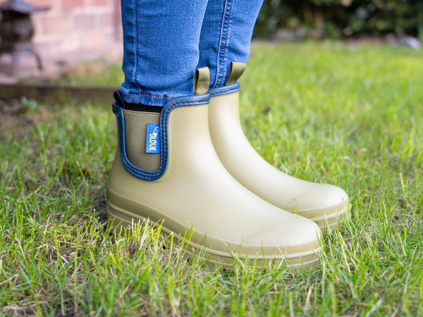 ClipGlove Ankle Boots Khaki