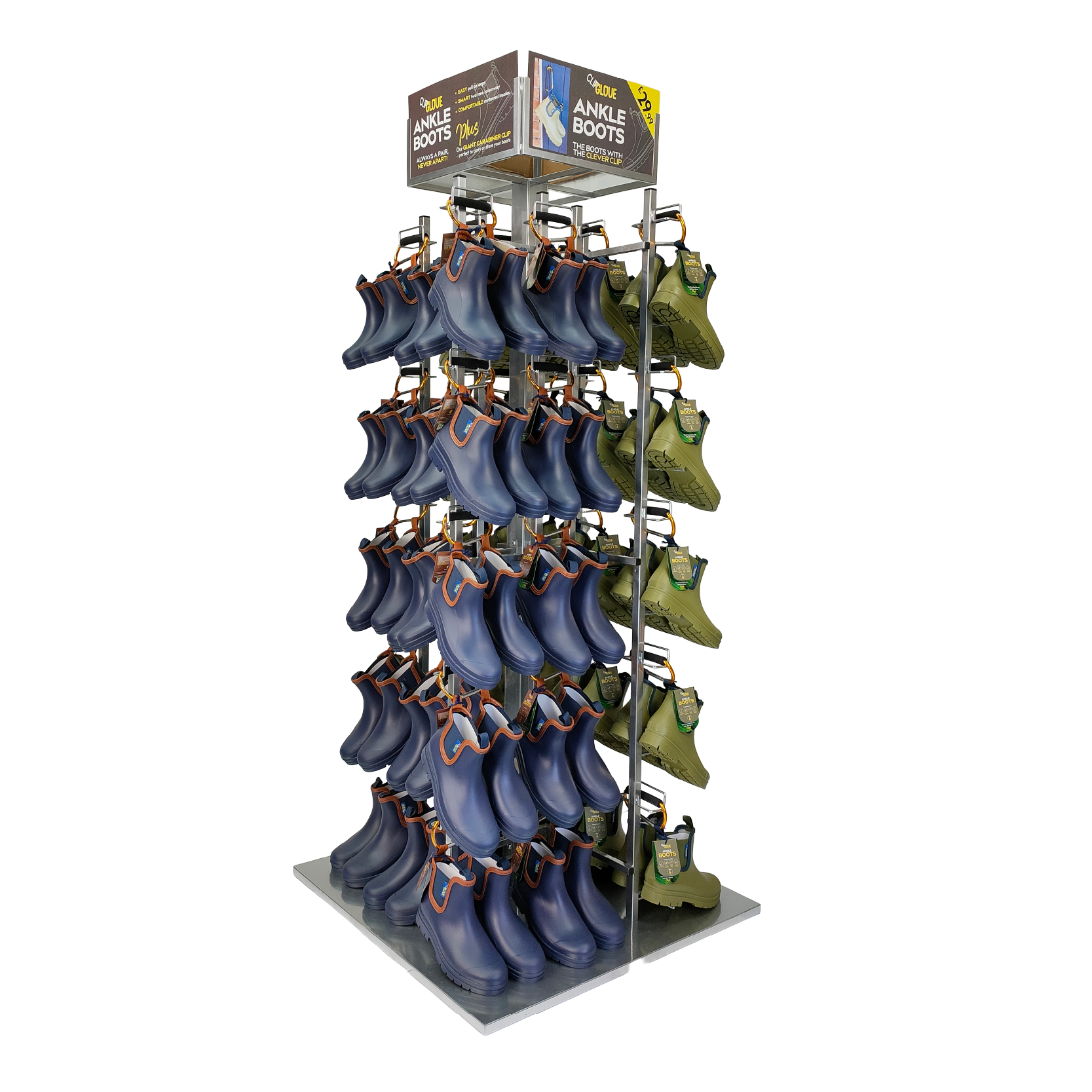 ClipGlove Ankle Boot Stand